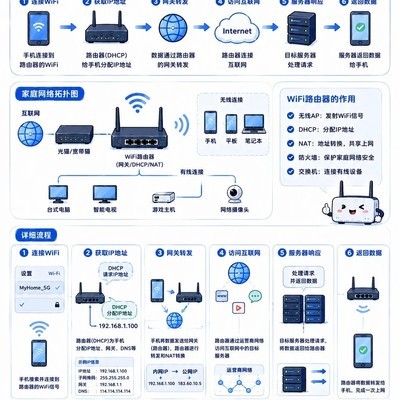 WiFi上网六步解析