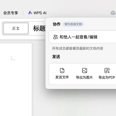 WPS智能文档协作新体验