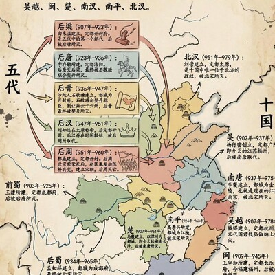 五代十国具体指哪些朝代？