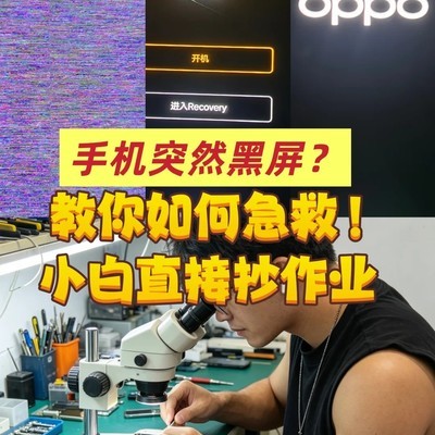 手机黑屏自救指南