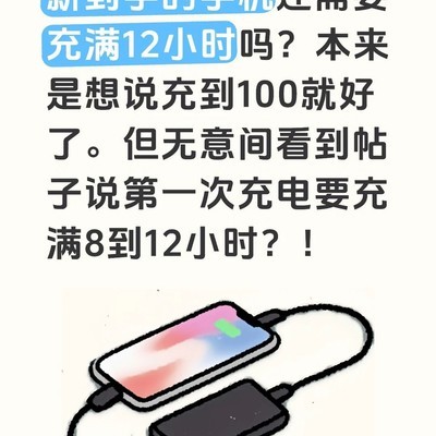 新手机首次充电需12小时吗