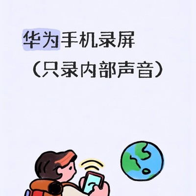 华为手机录屏声音设置