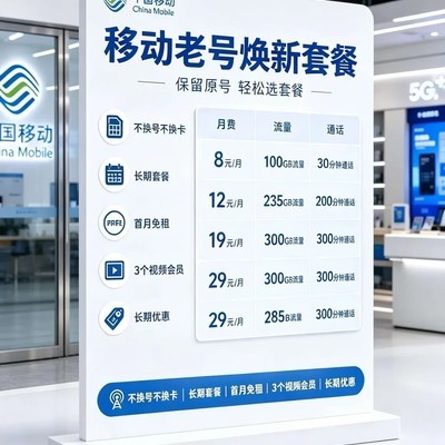 老号线上换套餐省话费