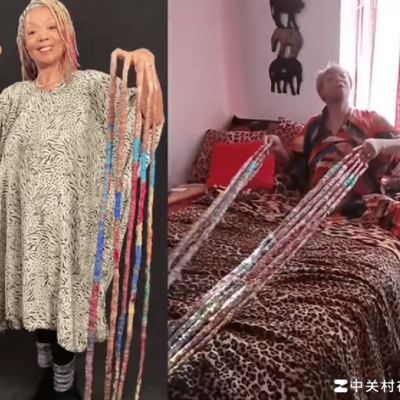 女子28年长指甲思念女儿