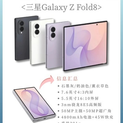 三星Galaxy Z Fold 8真机曝光