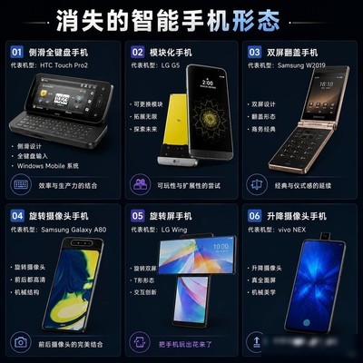 手机形态的奇妙演变