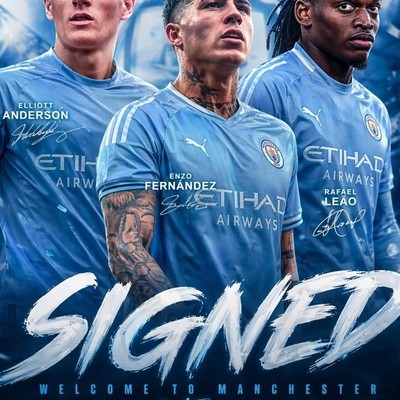 曼城三大引援目标，球迷期待吗？