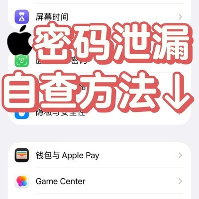 密码泄露自查方法