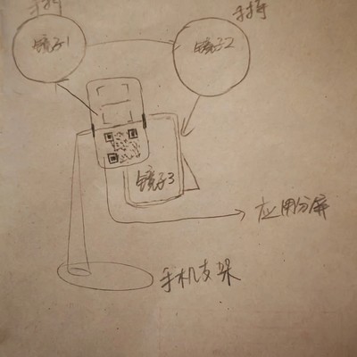 双镜反射扫码技巧