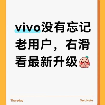 vivo老机型将获调色盘升级