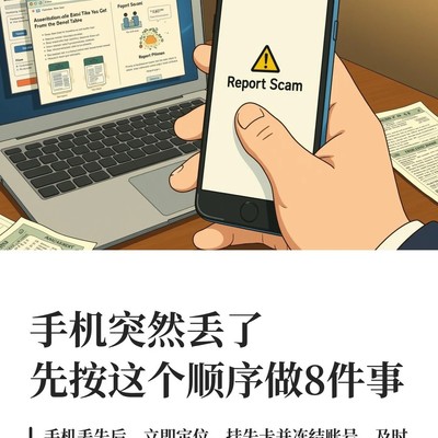 手机丢失应急处理指南
