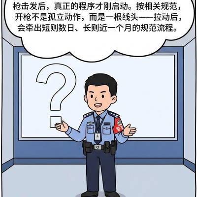警察开枪后的一个月