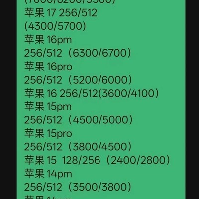 北京二手苹果手机回收报价