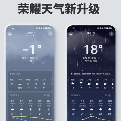 荣耀天气新版本升级亮点