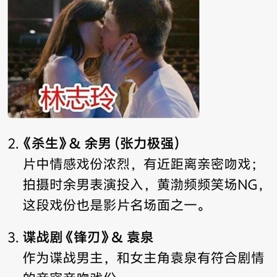 明星吻戏背后的故事