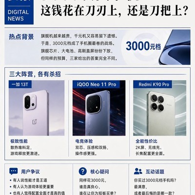 3000元手机怎么选