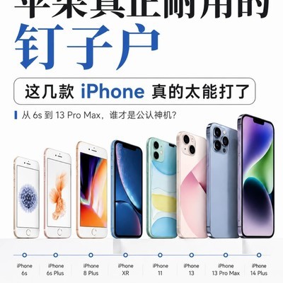 苹果历代钉子户机型