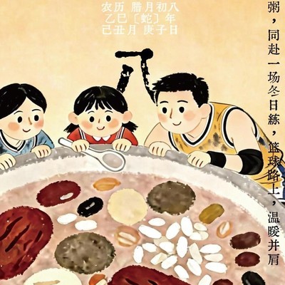 腊八节与村BA的趣味结合