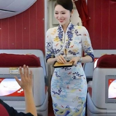 海航空姐颜值话题