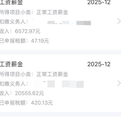 小弟毕业一年半首个整年收入