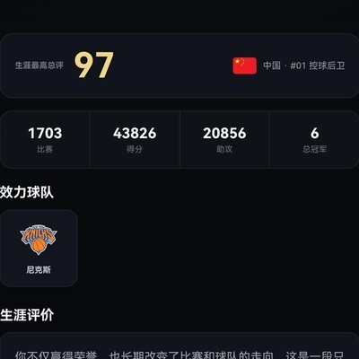 我的表现够得上常务副GOAT吗？