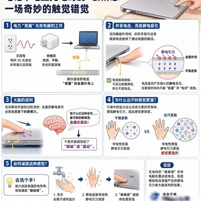 MacBook充电时的酥麻感真相