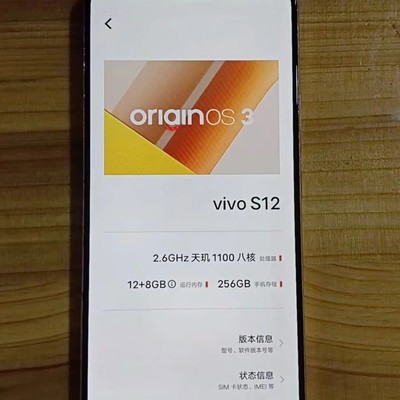 vivo S12 5G手机出售
