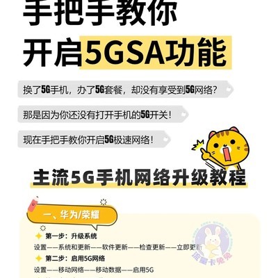 5G SA开启指南