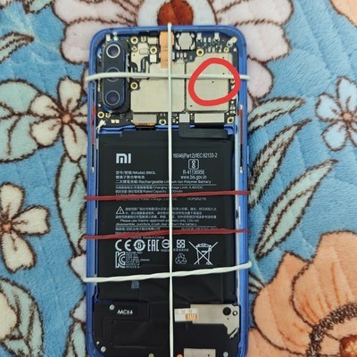 小米9屏幕更换后开机异常