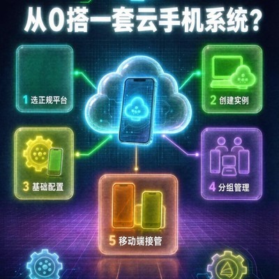 零基础搭建合规云手机