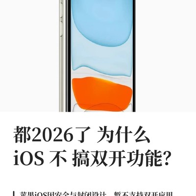 iOS为何不支持应用双开