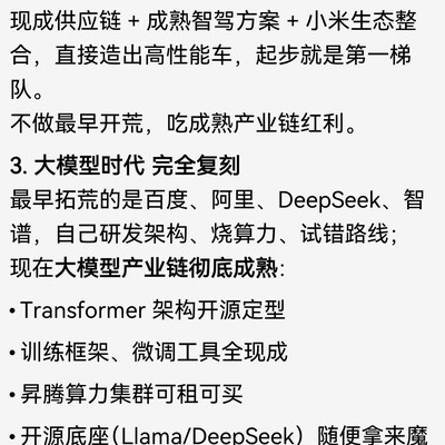 小米大模型争议