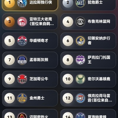 独行侠再夺状元签