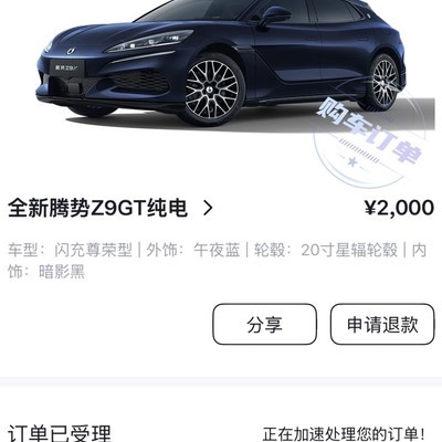 腾势Z9GT订车热议