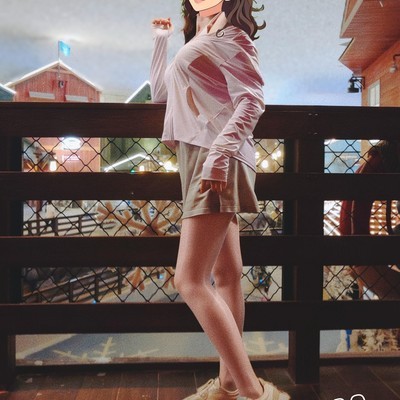 降温前露腿散步小分享