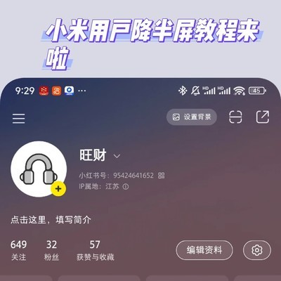 小米手机降半屏教程
