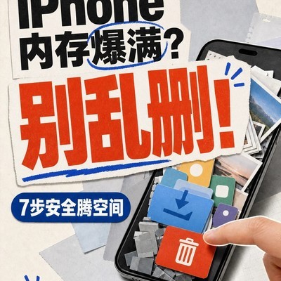 iPhone高效清理存储空间