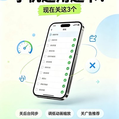 三步关闭卡顿开关