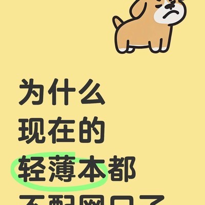 轻薄本为何普遍取消网口