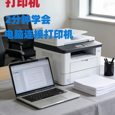 电脑打印机三种连接方法