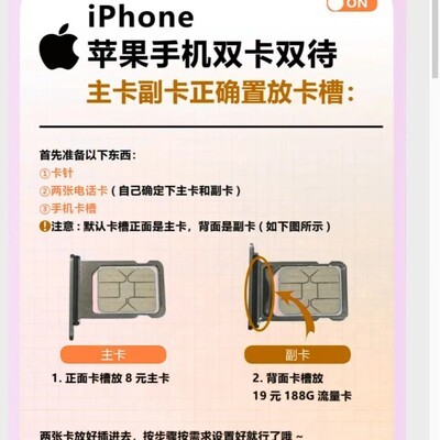 iPhone双卡双待设置指南