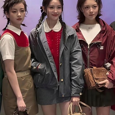 刘浩存赵今麦李庚希同框颜值对比