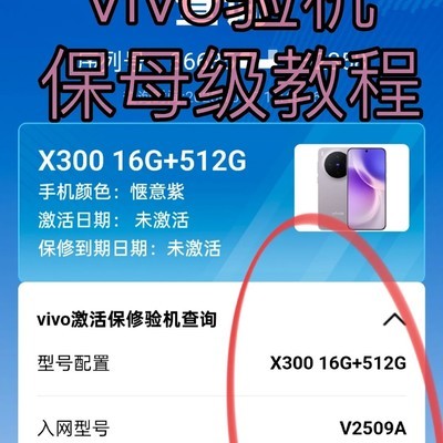 vivo手机验机全流程指南