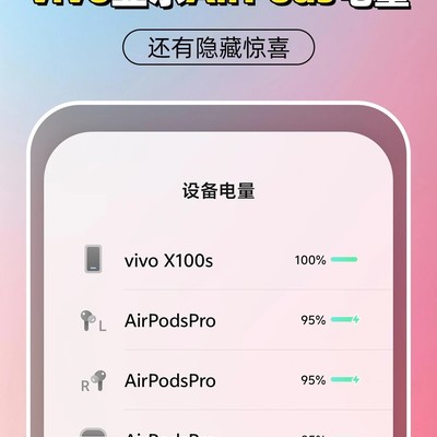 vivo原生适配AirPods