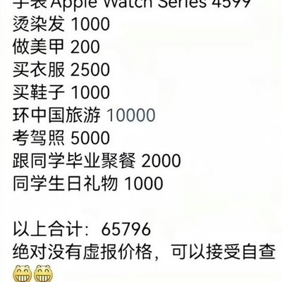 高考后开销大讨论
