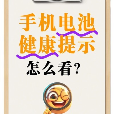 手机电池健康怎么看