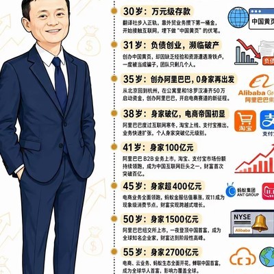 马云财富曲线与社会生活的启示