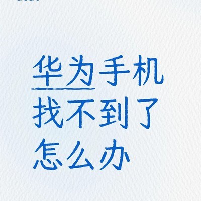 华为Mate30PRO丢失定位失效