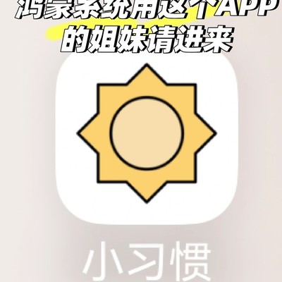 鸿蒙小习惯设置异常