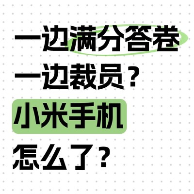 小米手机销量下滑的深层原因